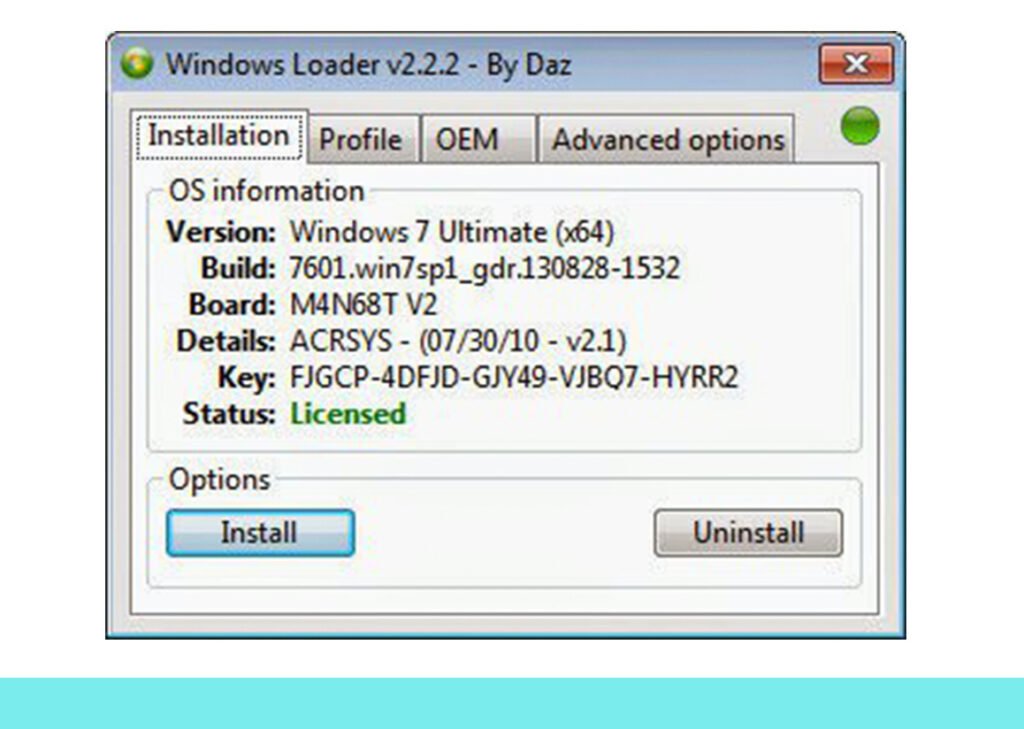 Windows Re-Loader Safe and Secure Activation